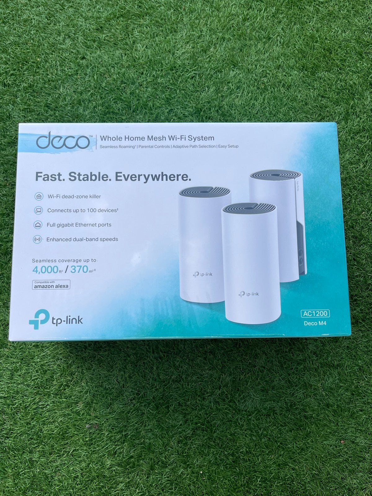 TP-Link Deco M4 (3-pack) Whole Home Mesh Wi-Fi Systeem, Ophalen, Nieuw, Router