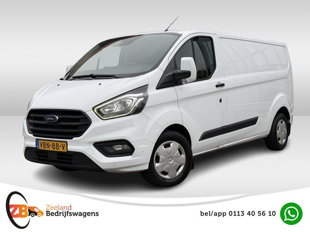 Ford Transit Custom 300 2.0 TDCI L2H1 Trend | NL-auto | Navi, Stof, Gebruikt, 4 cilinders, Lichtsensor