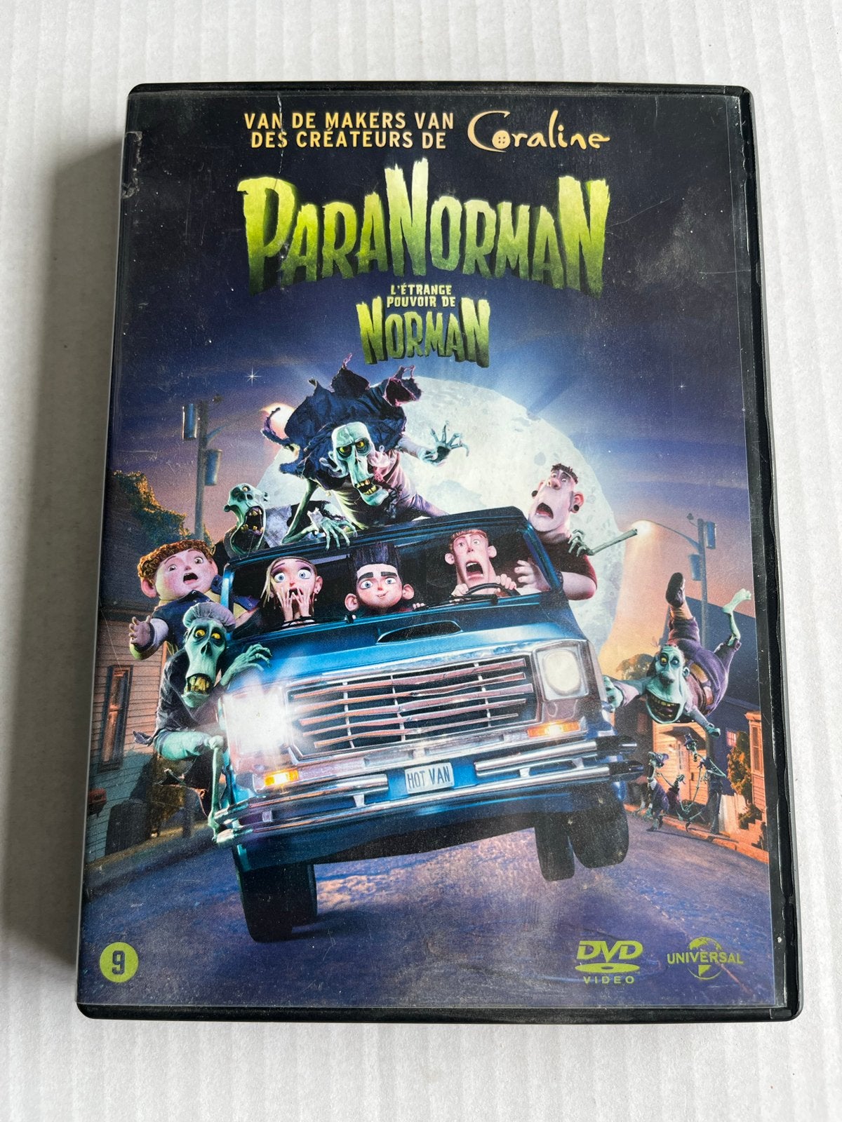ParaNorman DVD, Gebruikt, Animatie, Nederlands, Breedbeeld