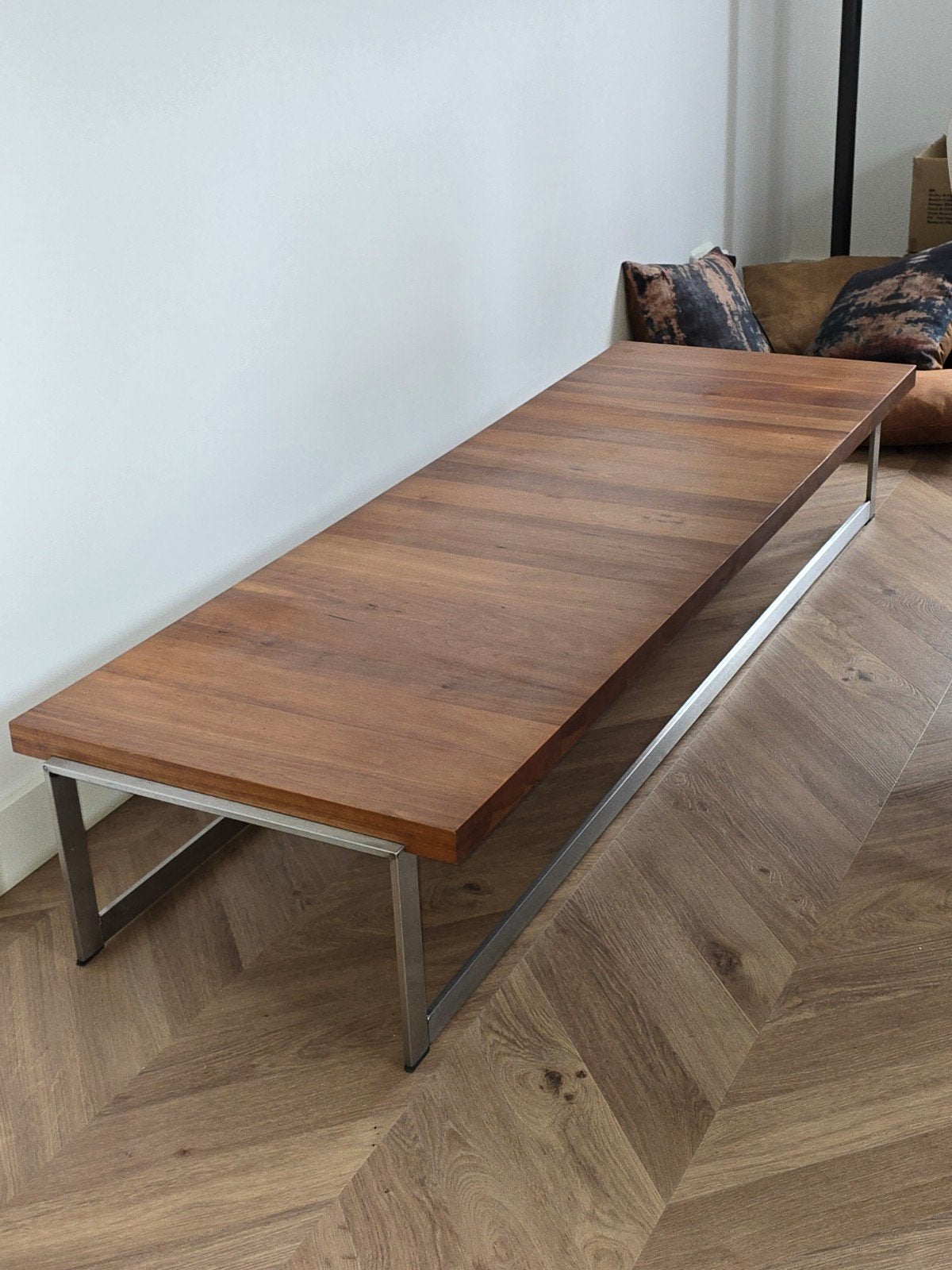 Bert Plantagie design salontafel 180 x 60 cm, Huis en Inrichting, Modern design, Gebruikt, 50 tot 100 cm, Ophalen of Verzenden