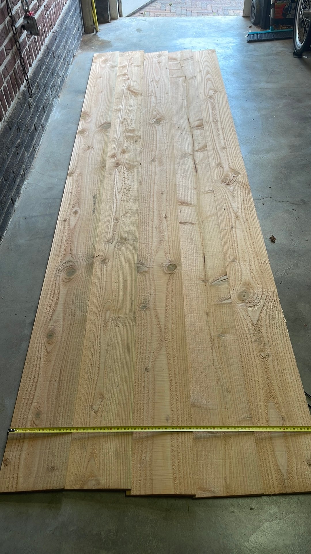 Potdekselplanken 15 meter, Ophalen, Zo goed als nieuw, 250 cm of meer, Planken