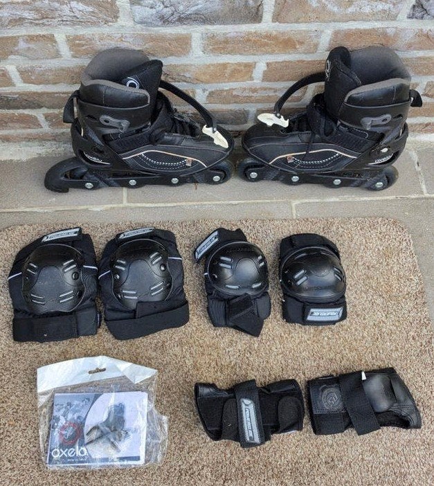 Inline skates Oxelo maat 6+bescherming, Overige merken, Gebruikt, Dames, Ophalen of Verzenden