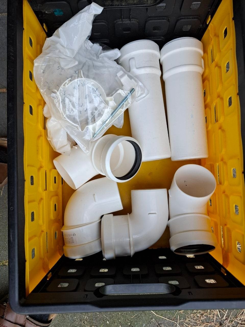 Safe rookgasafvoer, Ophalen, Afvoer, Pvc, Nieuw