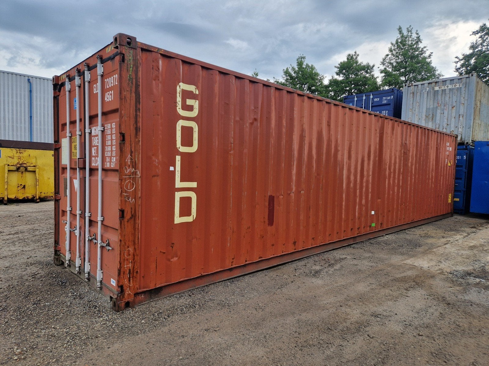 Gebruikte 40ft High Cube Container - Wind- en Waterdicht, Ophalen of Verzenden