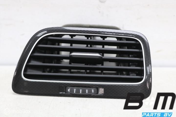 Lakzwarte luchtrooster rechts VW Golf 7 5G1819704R, Gebruikt