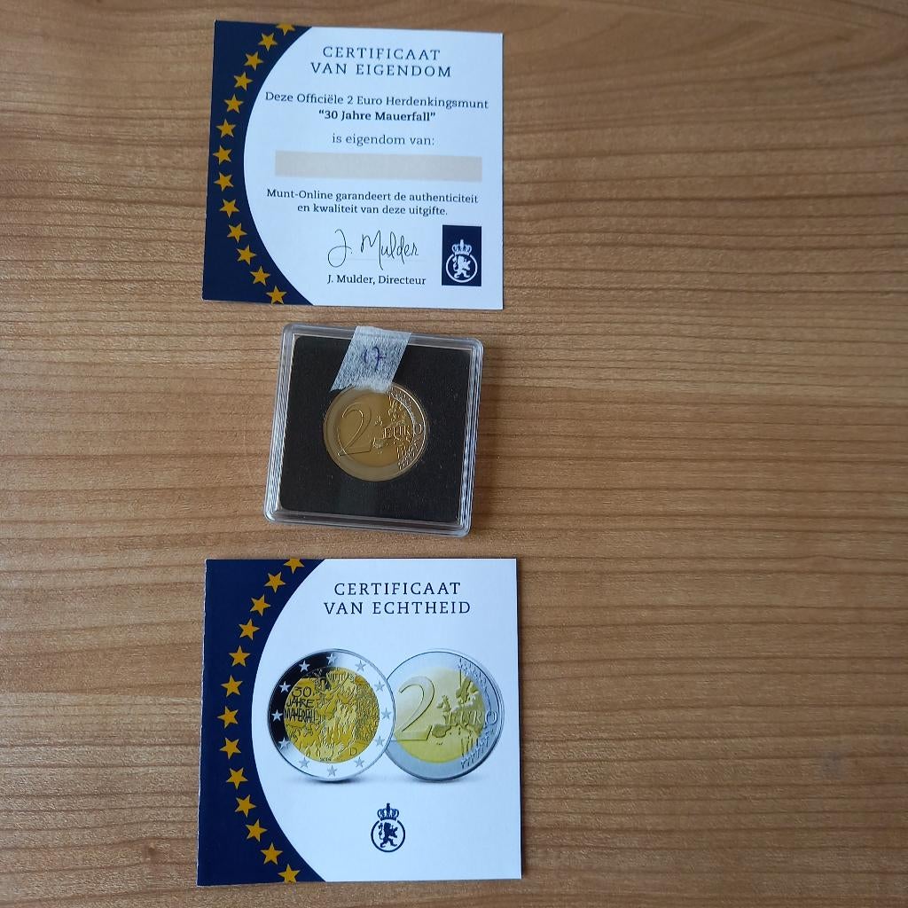 3x 2 euro munten UNC, Postzegels en Munten, Ophalen of Verzenden, Nederland, Munten