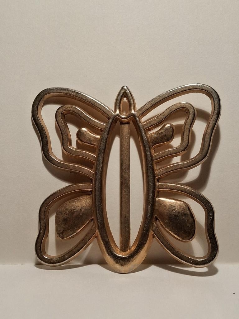 Vintage vlinder gesp, Ophalen of Verzenden