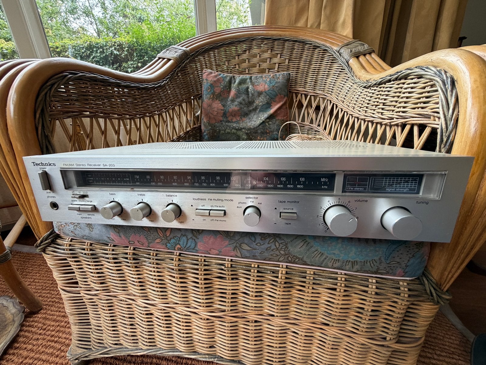 Originele Technics radio en versterker, Gebruikt, Ophalen, Overige merken, Minder dan 60 watt