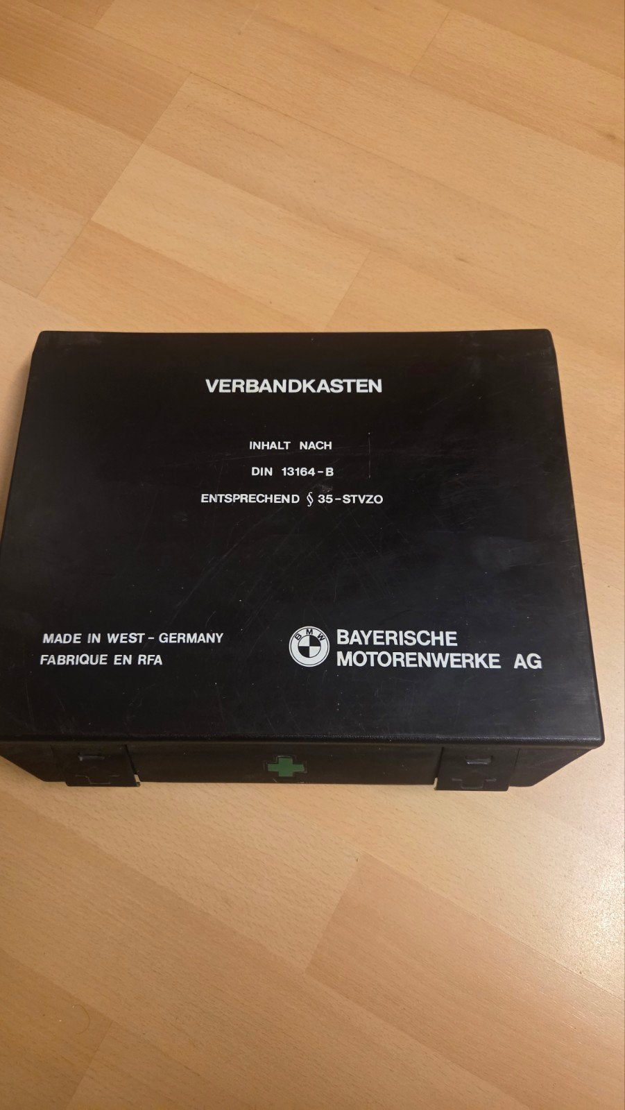 Originele vintage Bmw verbandtrommel, nooit gebruikt, Verzenden, Zo goed als nieuw