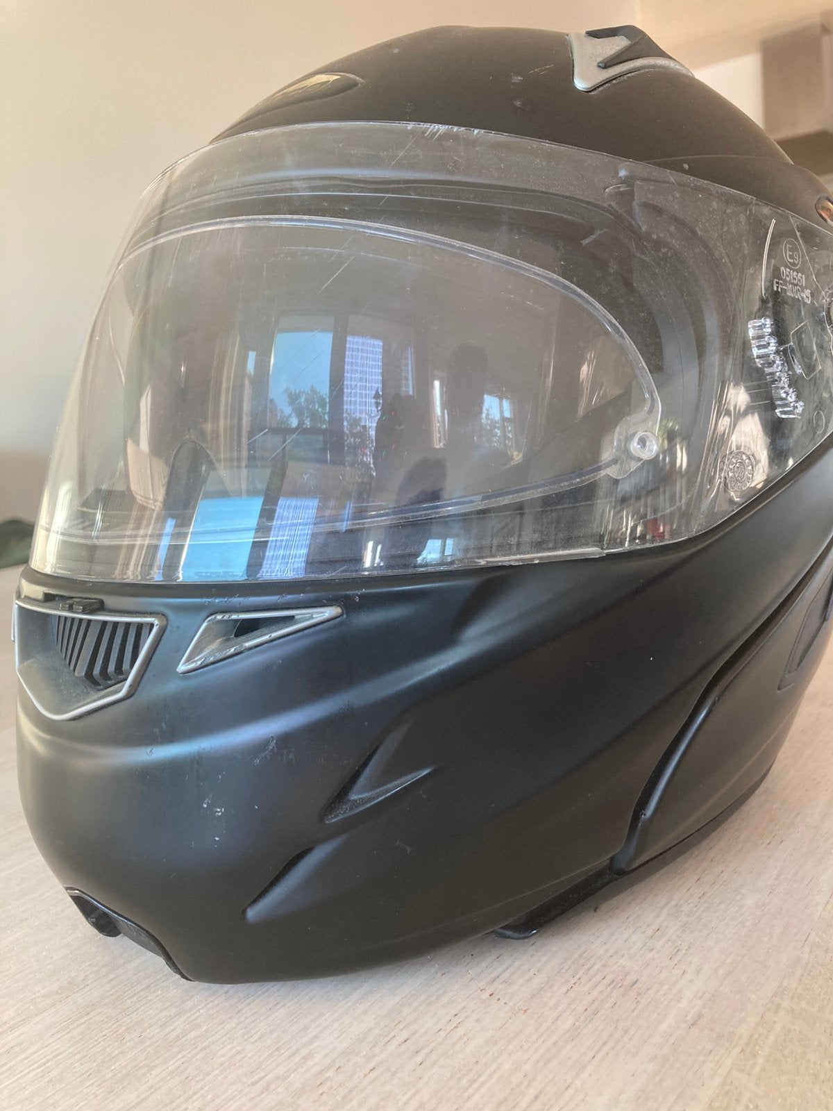Veilige motorhelm (Model: LS2 FF346-1, Maat M) – ECE 22.05, Overige merken, M, Heren, Ophalen of Verzenden