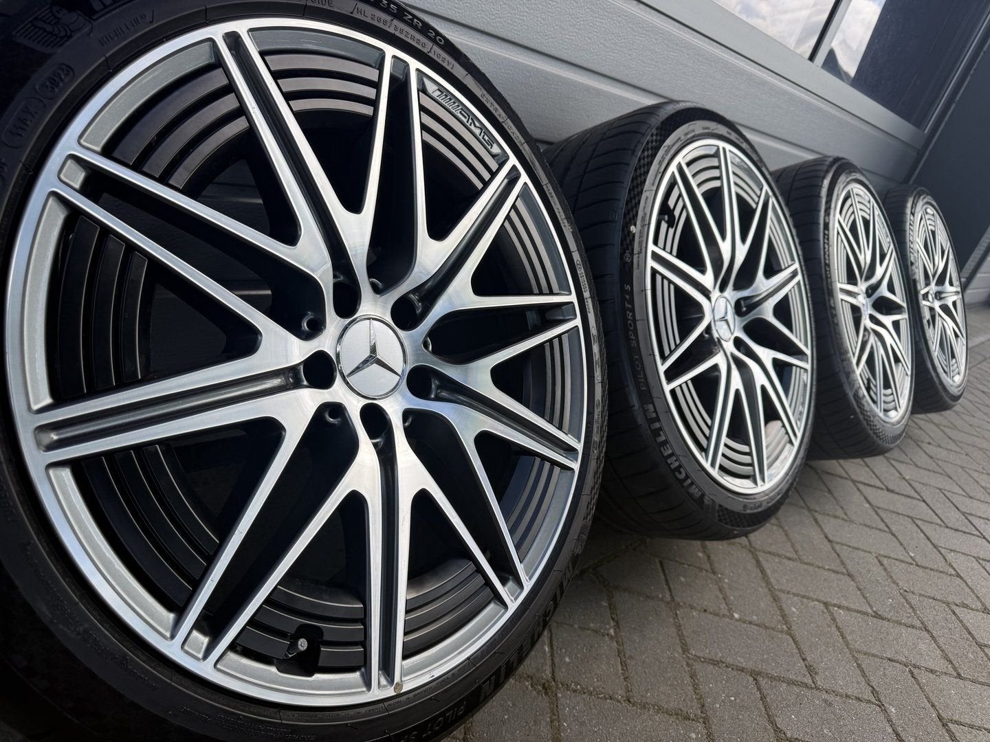 20" Mercedes AMG C klasse C63S C63 S206 W206 velgen banden, Gebruikt, -, 265 mm, -