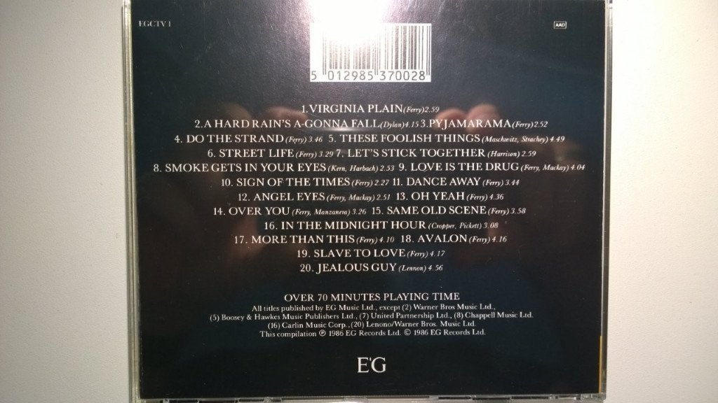 Bryan Ferry & Roxy Music - Street Life (20 Great Hits), Ophalen of Verzenden, Zo goed als nieuw, Pop, Album