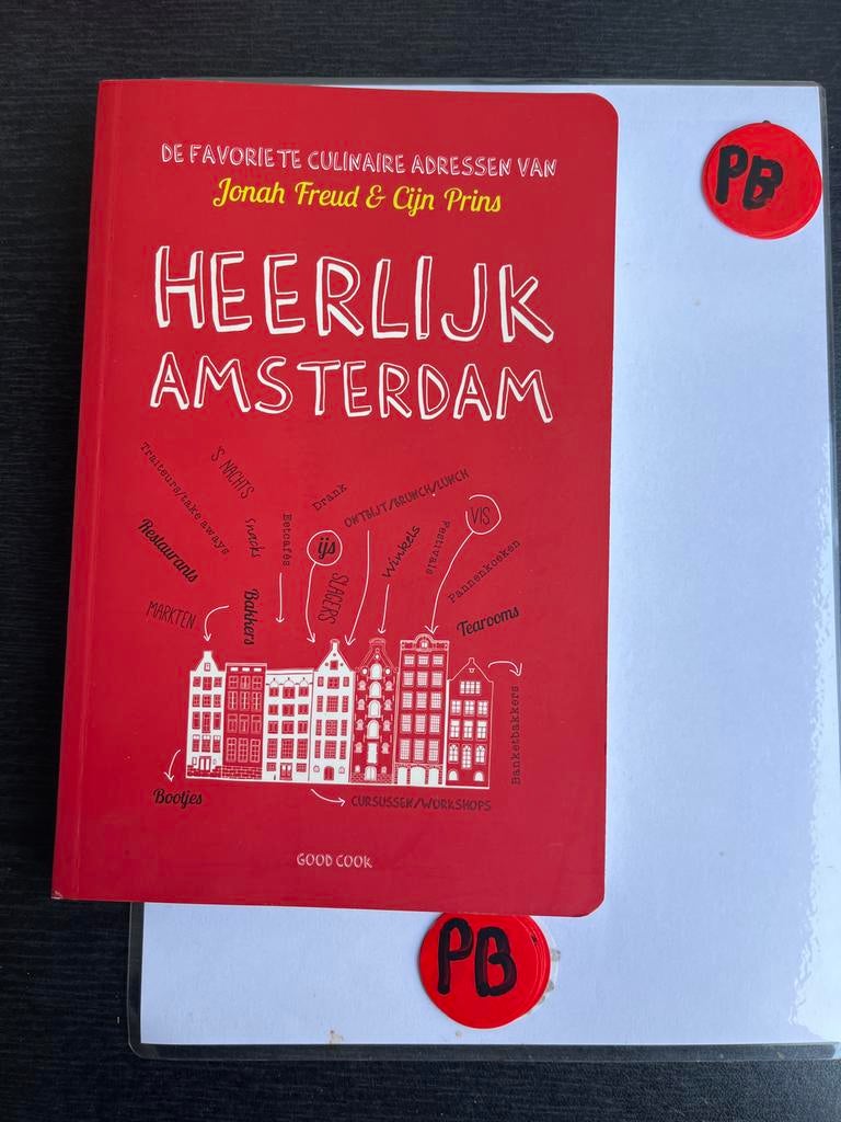 Heerlijk Amsterdam: Culinaire Adressen door Freud & Prins, Boeken, Ophalen of Verzenden, Zo goed als nieuw, Nederland en België