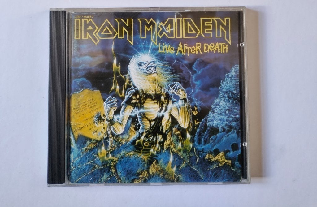 Cd iron Maiden Live after Death, Ophalen of Verzenden, Gebruikt