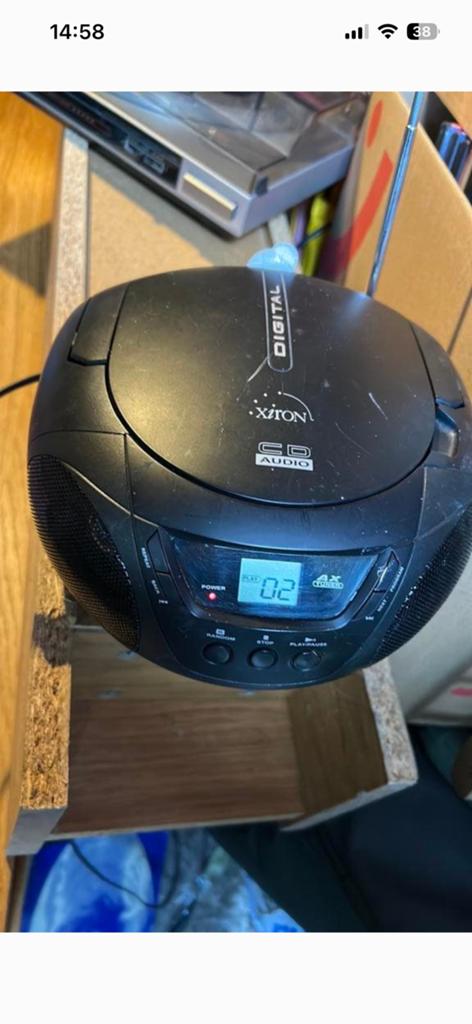 Cd speler/ radio, Ophalen of Verzenden, Zo goed als nieuw, Overige merken