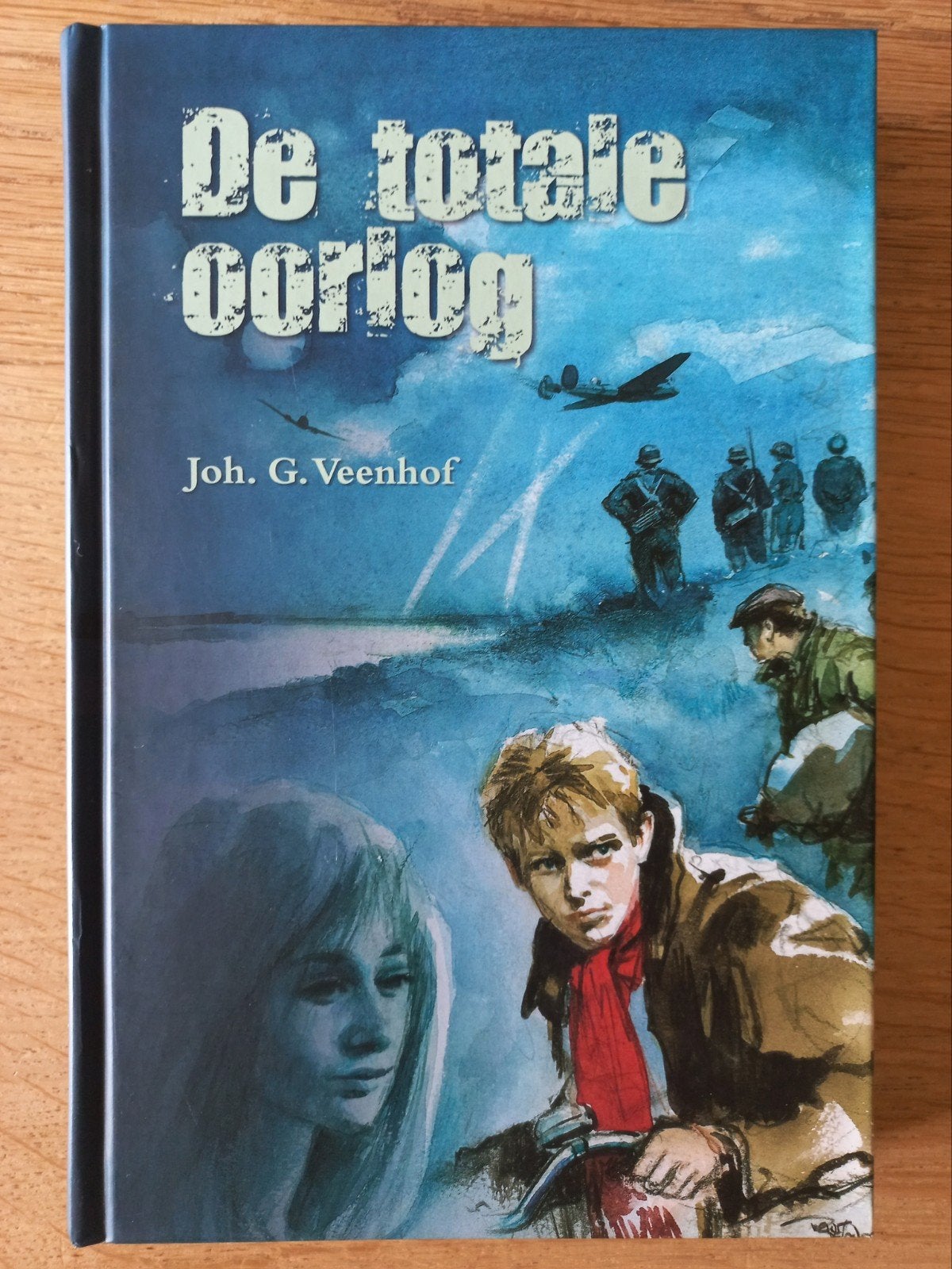 De totale oorlog, Johan G Veenhof, 2e Wereldoorlog chr ZGAN, Boeken, Oorlog en Militair, Ophalen of Verzenden, Zo goed als nieuw