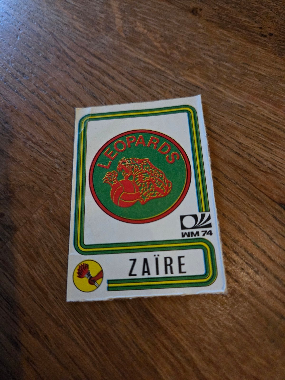 Panini WK 74, Ophalen of Verzenden, Zo goed als nieuw, Buitenlandse clubs, Poster, Plaatje of Sticker