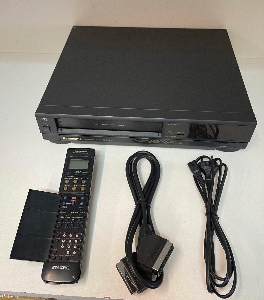 Panasonic NV-J40EO HQ-beeldkwaliteit video recorder + Ab, N, Ophalen of Verzenden, VHS-speler of -recorder, Panasonic