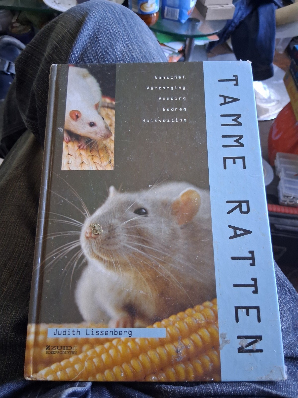 Tamme Ratten - Handboek voor het houden van ratten, Boeken, Ophalen of Verzenden, Zo goed als nieuw, Konijnen of Knaagdieren, Judith Lissenberg