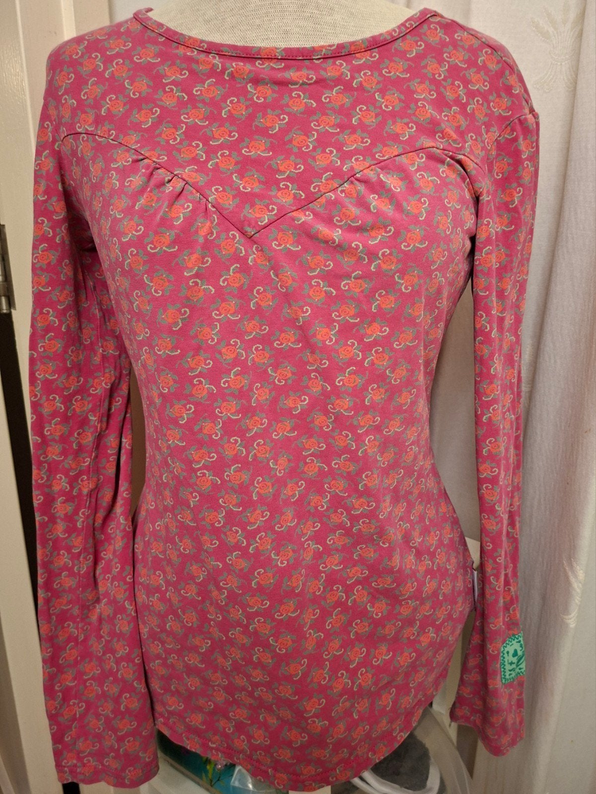 Vintage Blutsgeschwister Designer Shirt - Duitsland, Ophalen of Verzenden, Blutsgeschwister, Lange mouw, Roze