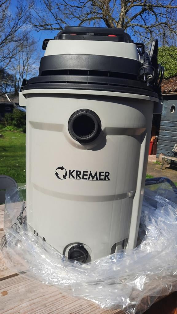 Nieuwe Kremer KR60LE Nat/Droogstofzuiger 2600W - 60L, Witgoed en Apparatuur, Stofzuigers, Nieuw, Ophalen of Verzenden, 2000 watt of meer