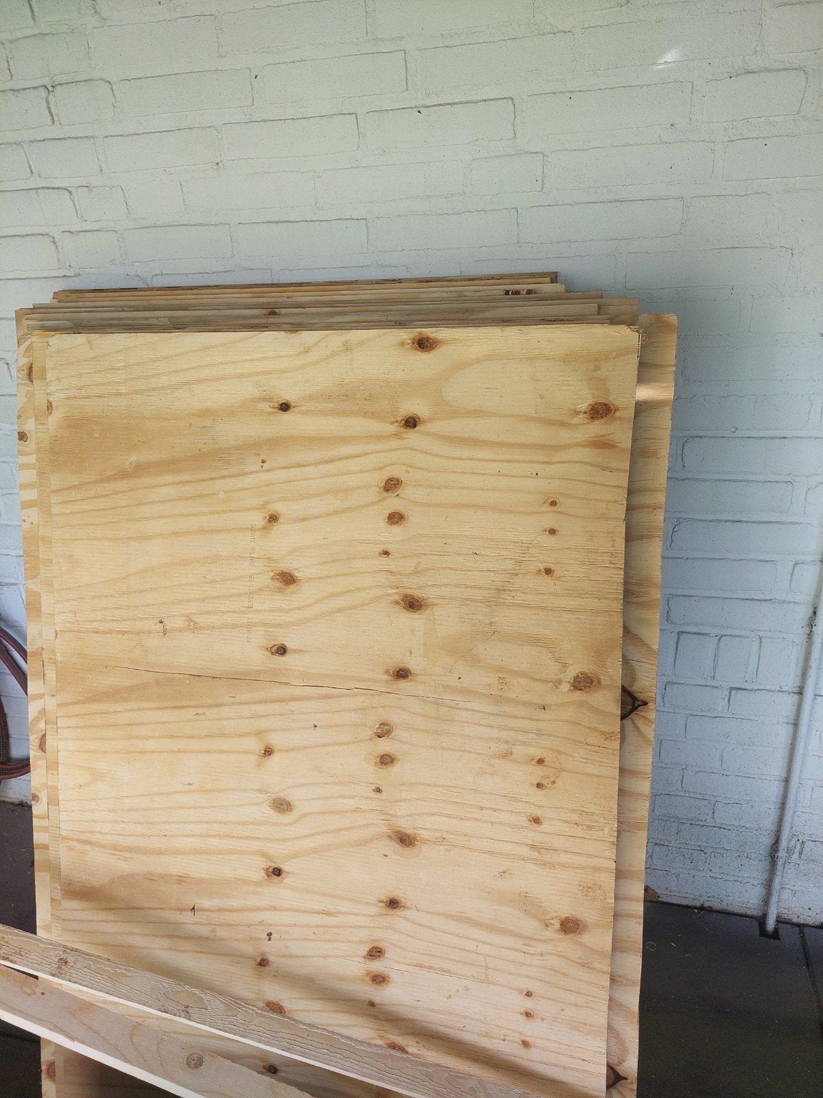 Multiplex constructieplaten 78x120 cm x 16 mm en 18 mm, Ophalen, Minder dan 25 mm, Nieuw, Plank