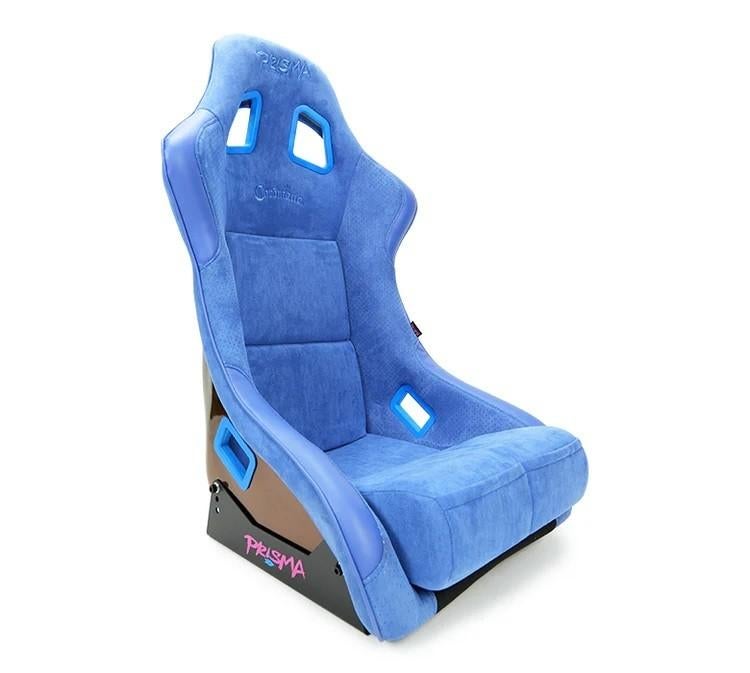 NRG Prisma Chromatic Blauw neochrome suede Kuipstoel, Auto diversen, Tuning en Styling, Ophalen of Verzenden
