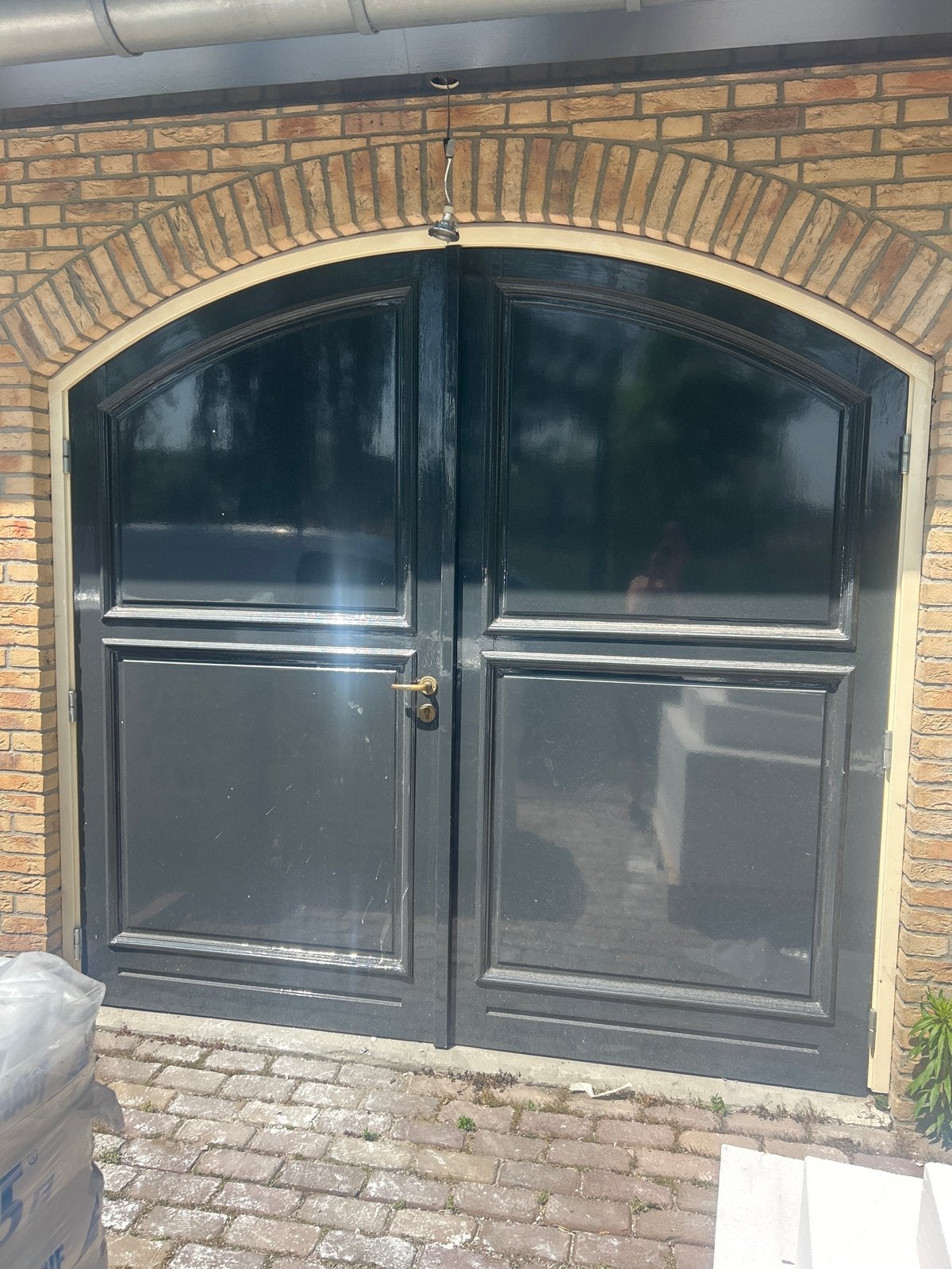 Garagedeuren - Ophalen vanaf 5 juni, Ophalen, Gebruikt, Garagedeur, Hout