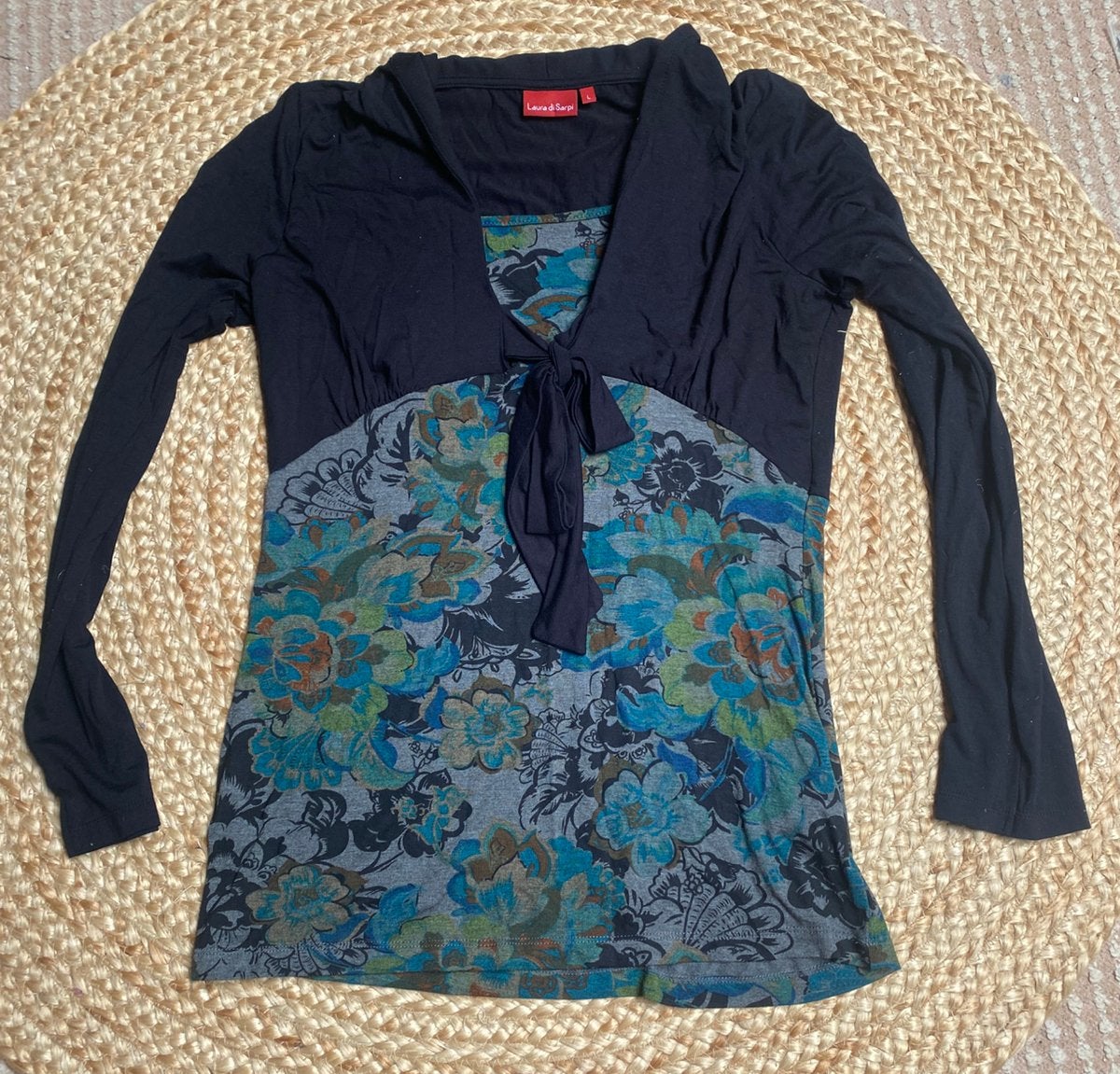Longsleeve Laura di Sarpi maat L, Ophalen of Verzenden, Zo goed als nieuw, Lange mouw