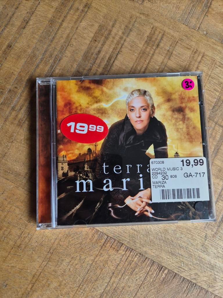 Mariza - Terra CD (Fado, World Music), Ophalen of Verzenden, Zo goed als nieuw, Europees