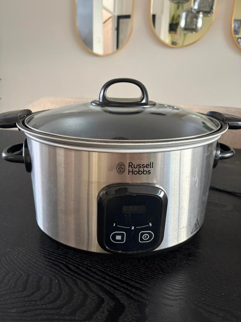 Slowcooker Russell Hobbs, Ophalen, Timer, Zo goed als nieuw