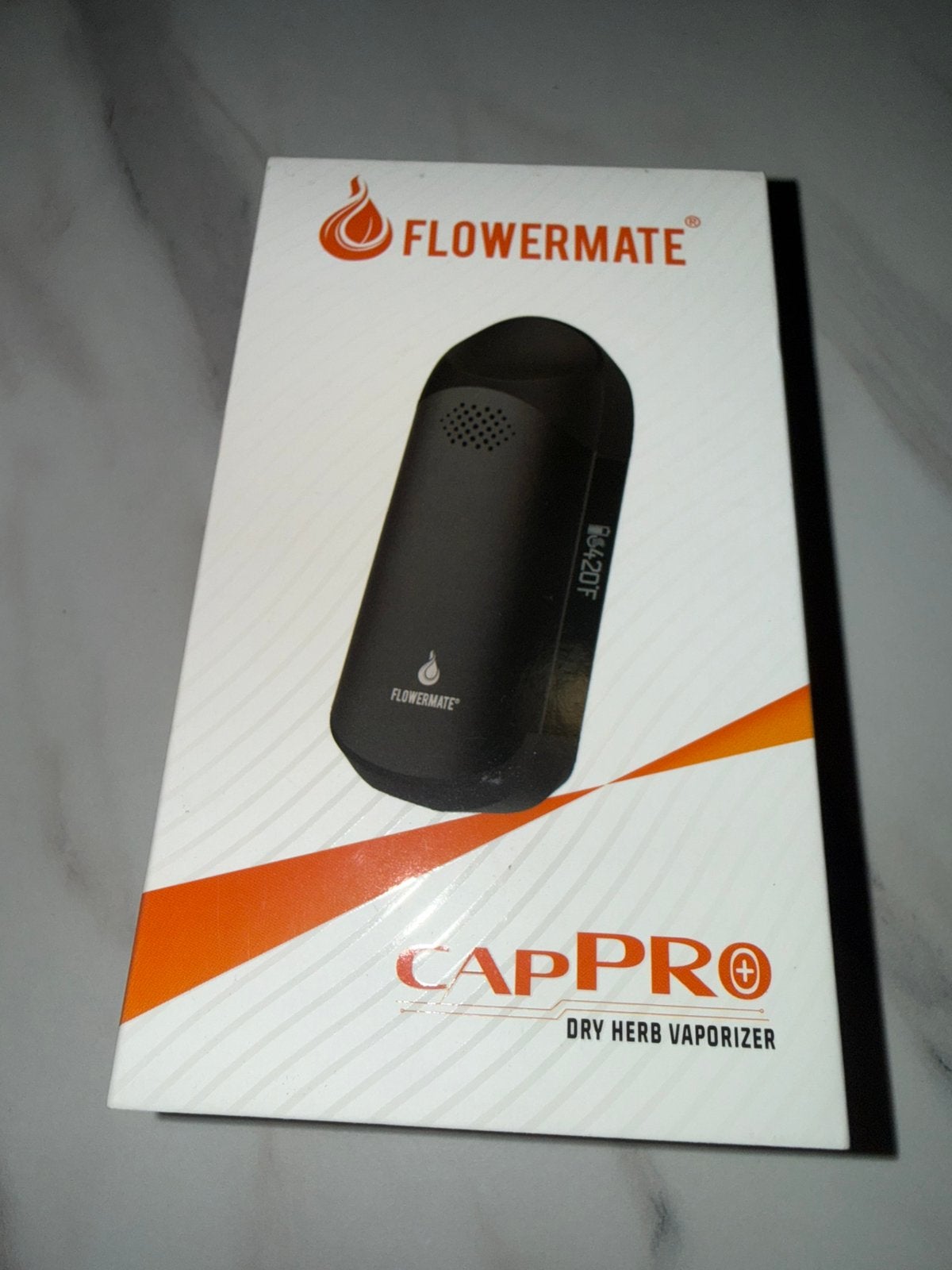 Flowermate cappro vaporizer, Ophalen of Verzenden, Zo goed als nieuw, (Water)pijp