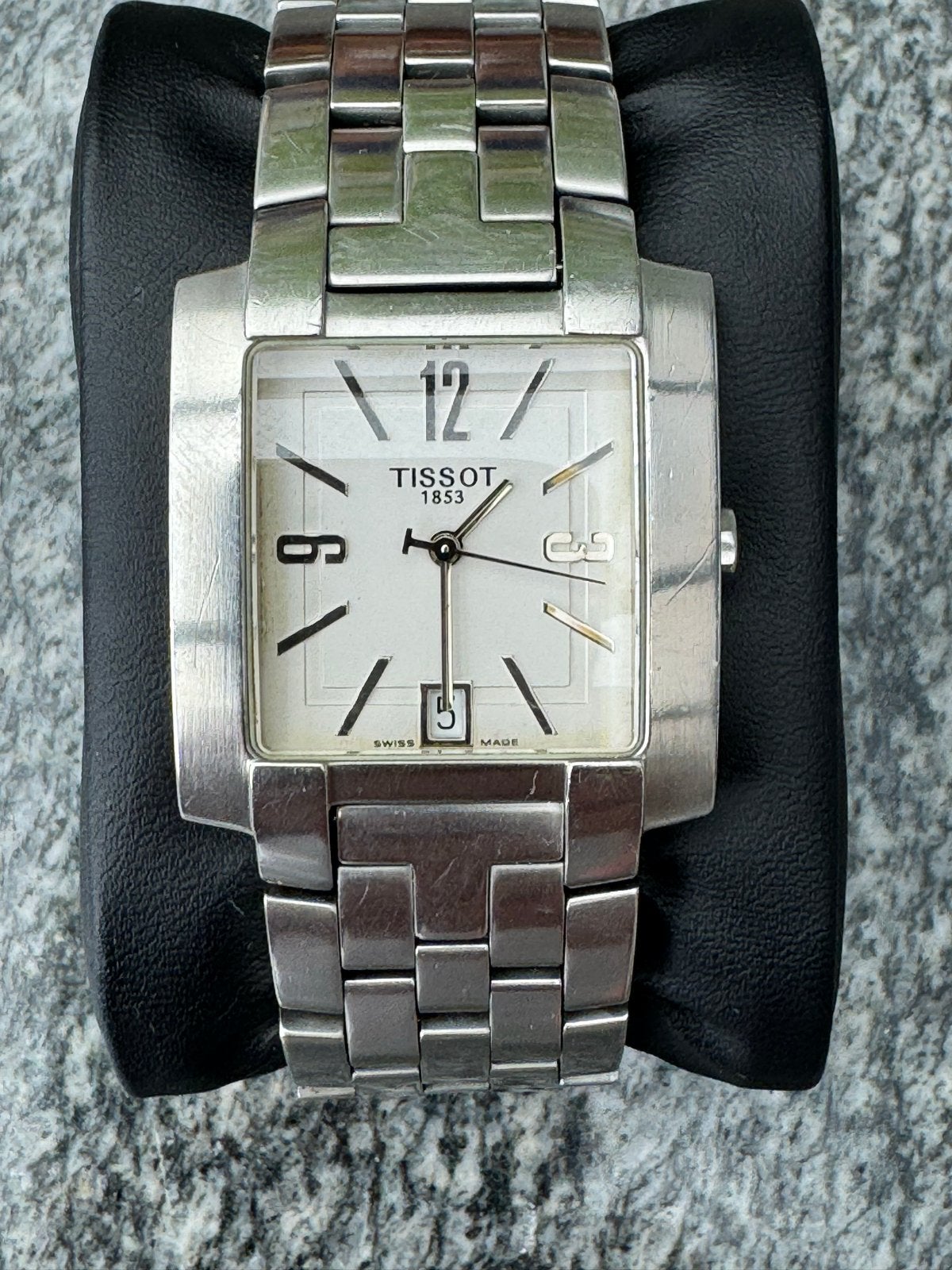 Tissot 1853 Herenhorloge - Stijlvol en Tijdloos, Ophalen of Verzenden, Gebruikt