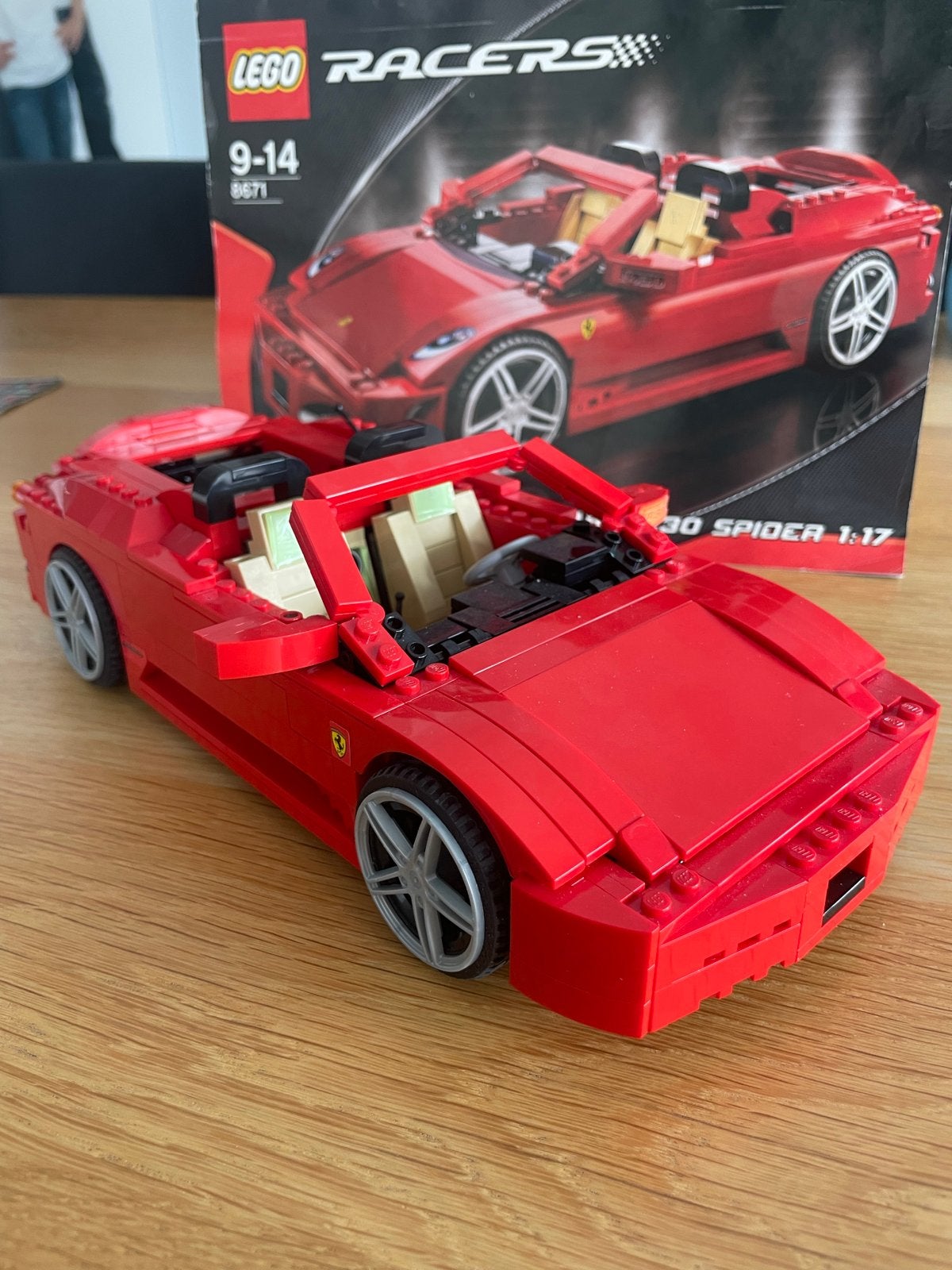 LEGO Racers Ferrari F430 Spider & F1 Race Car, Ophalen of Verzenden, Zo goed als nieuw, Overige merken