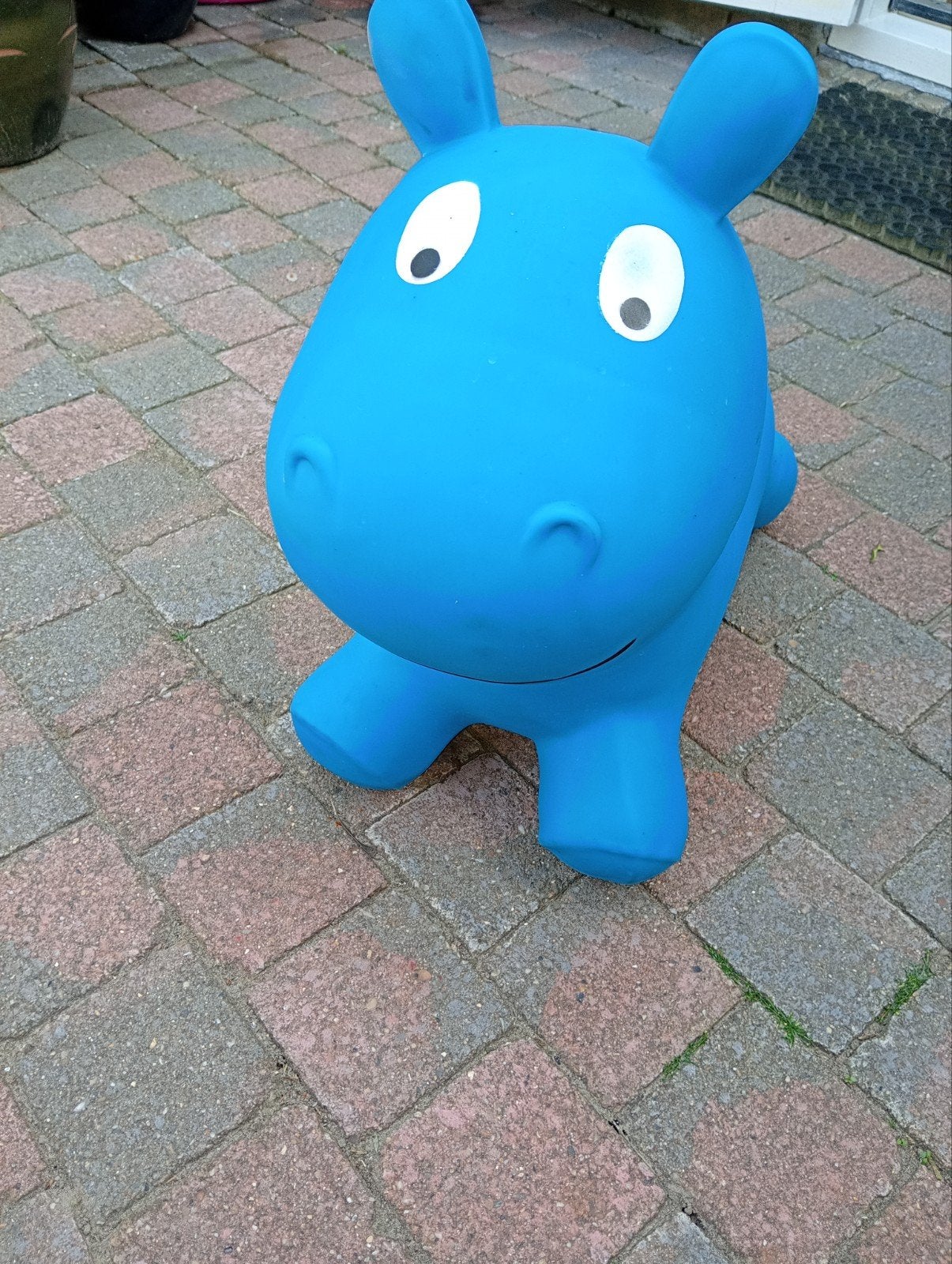 Skippy dier blauw - Hippe opblaasbaar speelgoed, Ophalen, Zo goed als nieuw, Jongen of Meisje