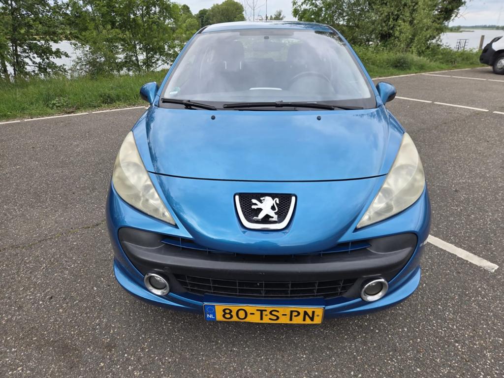 Peugeot 207 1.6 – 2007 – Nieuwe APK, Auto's, Peugeot, Stof, Zwart, 4 cilinders, 1188 kg