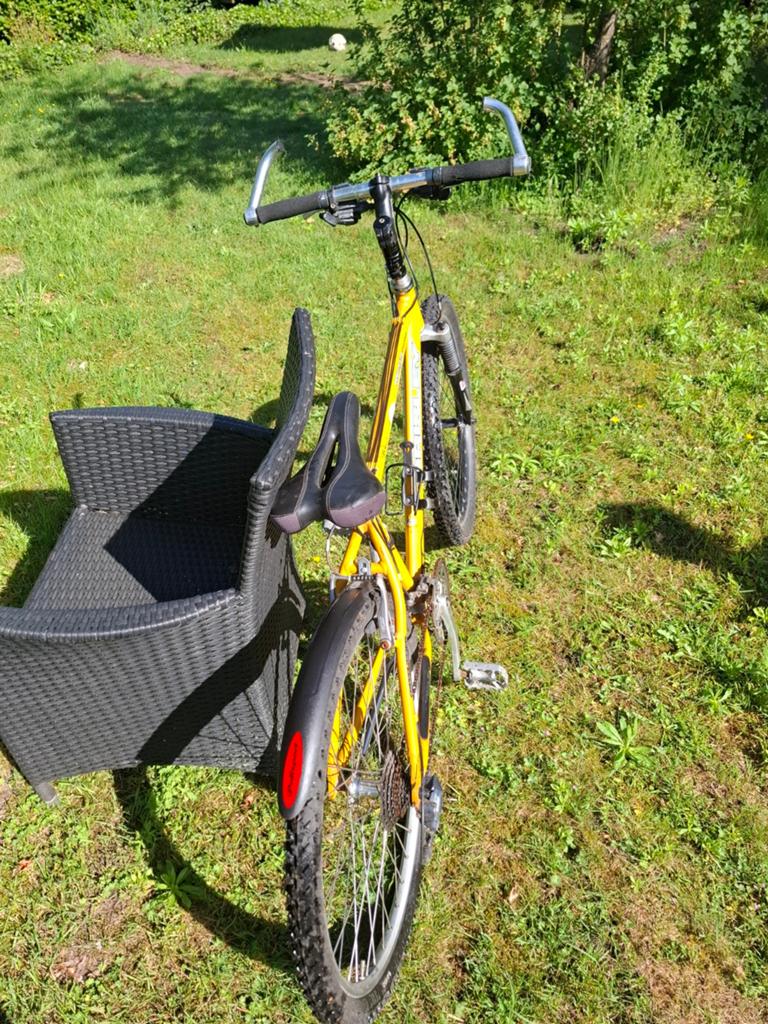 Gele Mountainbike - Gebruikt, Goede Staat, Overige merken, Gebruikt, Hardtail, Ophalen of Verzenden