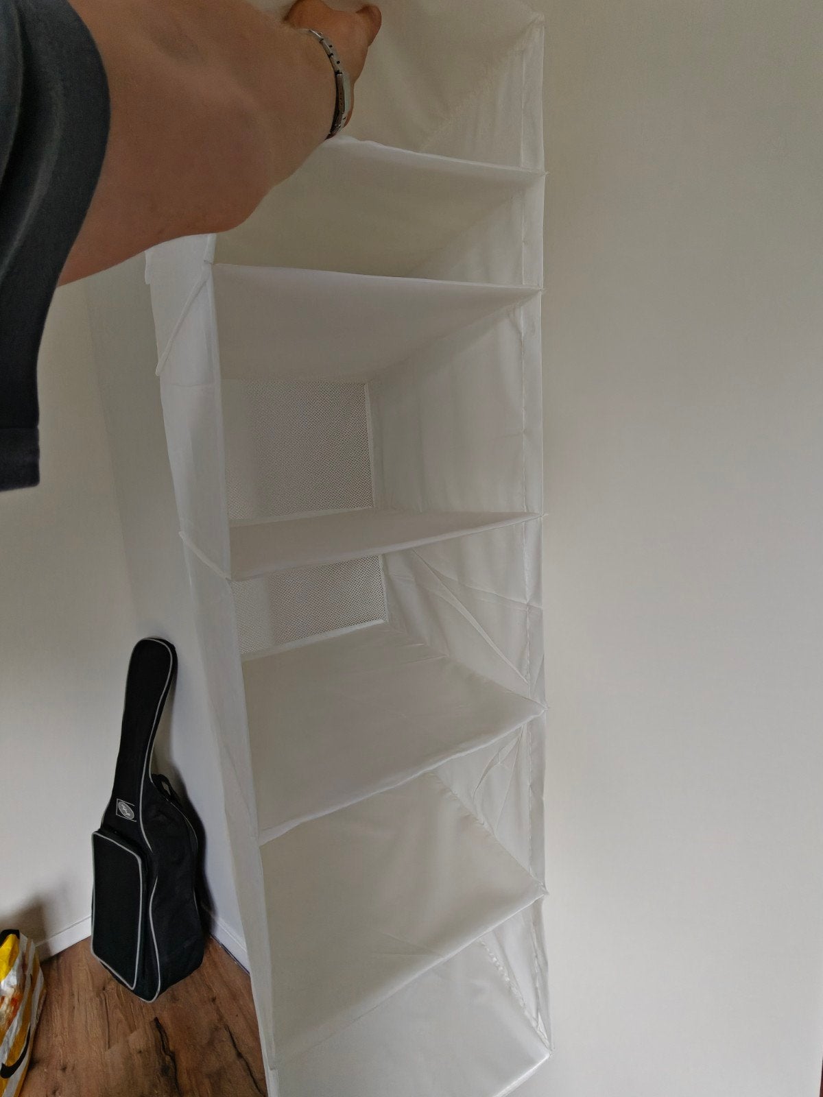 IKEA SKUBB hangende opberger wit 6 vakken, Huis en Inrichting, Kasten | Kledingkasten, Ophalen, Met plank(en), 100 tot 150 cm