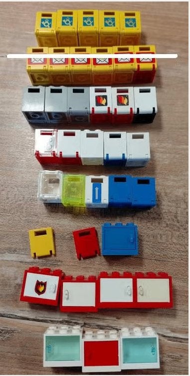 containerkast containerbox LEGO brievenbus, Ophalen of Verzenden, Zo goed als nieuw, Accessoire, Lego