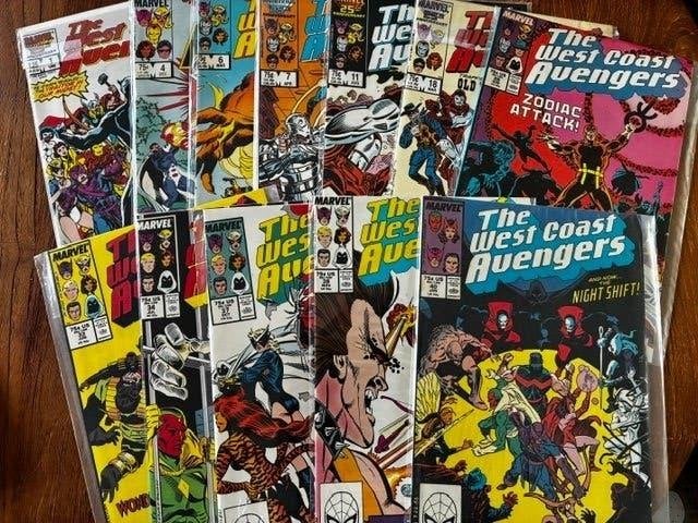 West Coast Avengers - Marvel Comics, Boeken, Amerika, Ophalen of Verzenden, Zo goed als nieuw, Meerdere comics