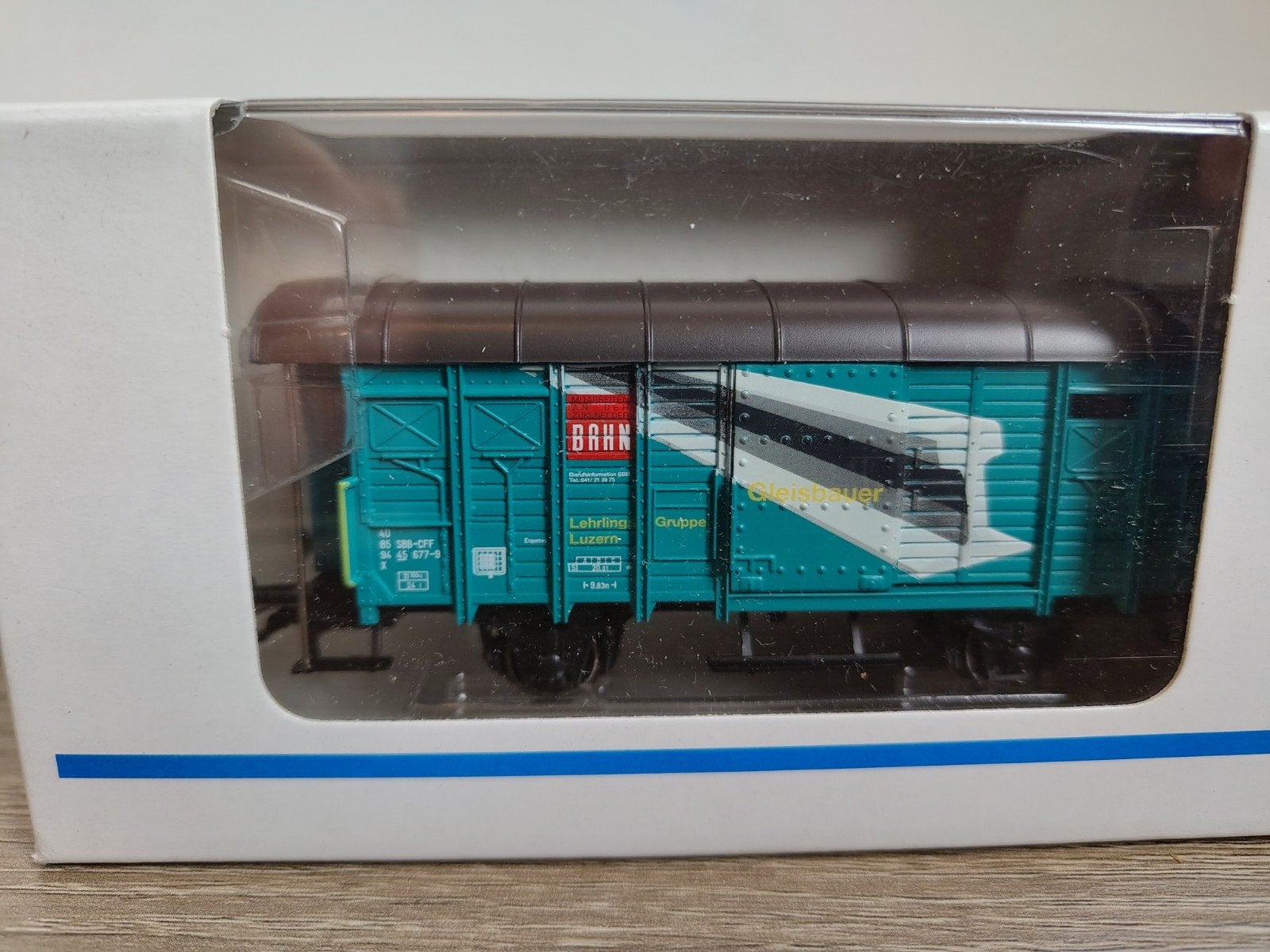 Märklin 46052 - SBB Zwitserse goederenwagen, Wisselstroom, Wagon, Ophalen of Verzenden, Zo goed als nieuw