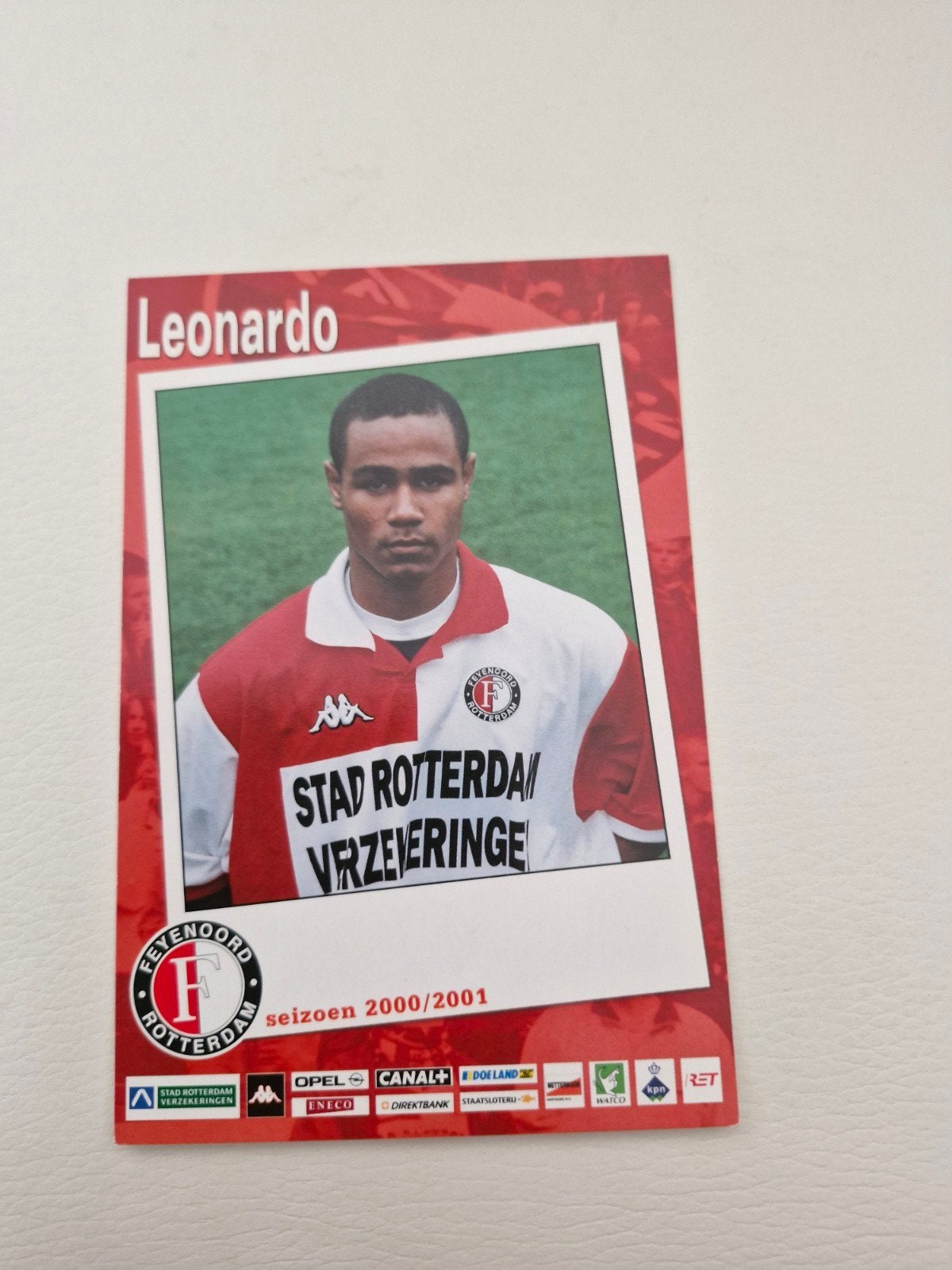 Feyenoord Spelerskaarten Seizoen 2000/2001 - Diverse Spelers, Verzamelen, Ophalen of Verzenden, Gebruikt, Feyenoord, Spelerskaart