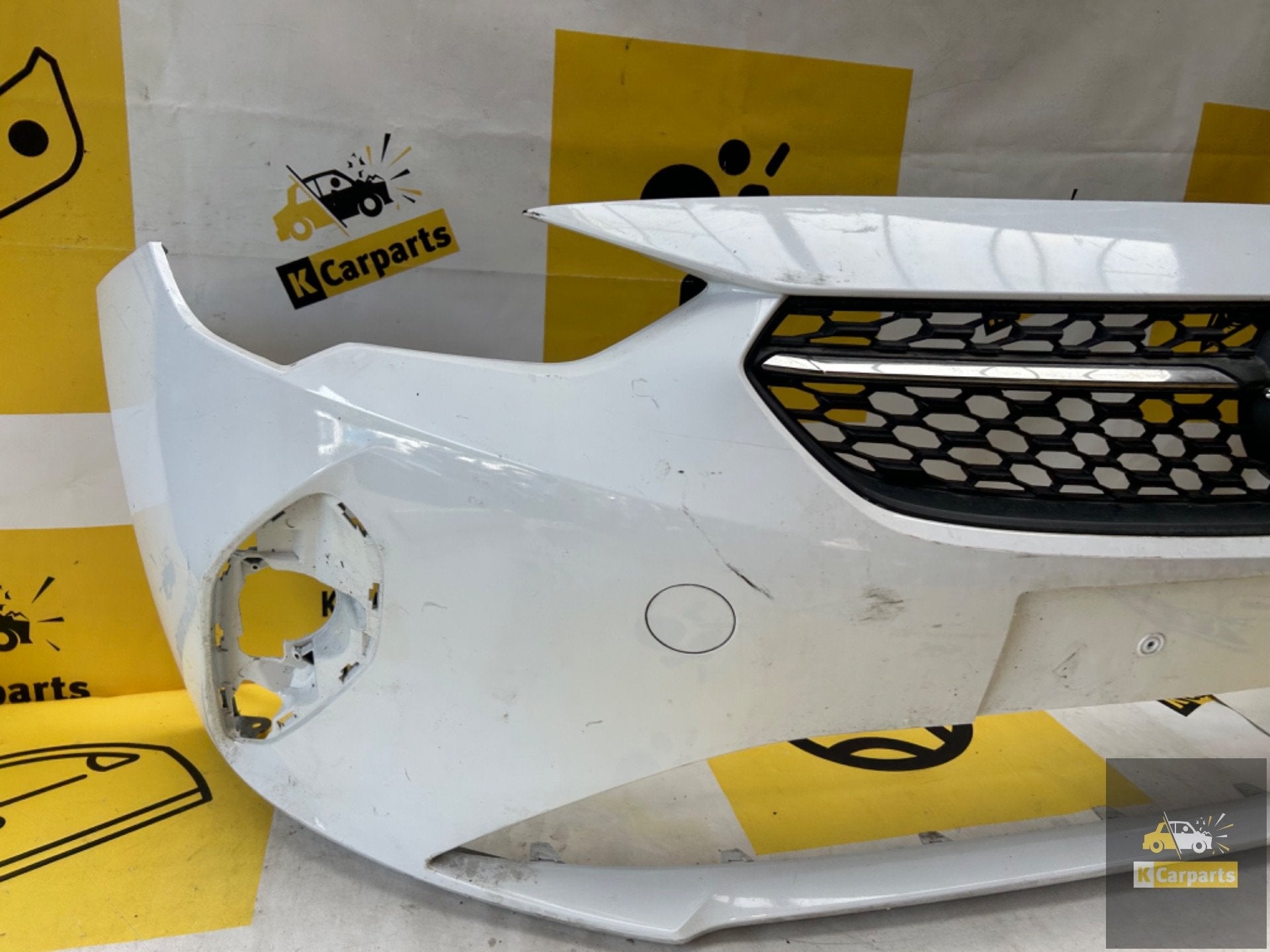 Opel Corsa F Voorbumper 2019-2023 9880280980 bumper, Gebruikt, Voor, Opel Automobile GmbH, Ophalen of Verzenden
