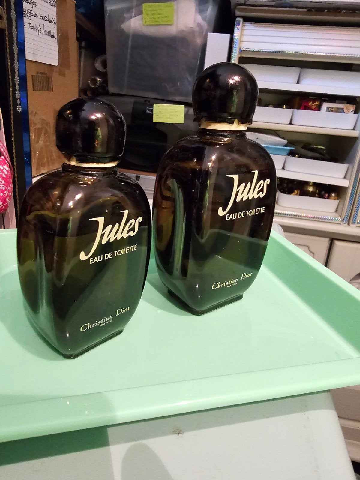 2 x FACTICE JULES CHRISTIAN DIOR, Ophalen, Gebruikt