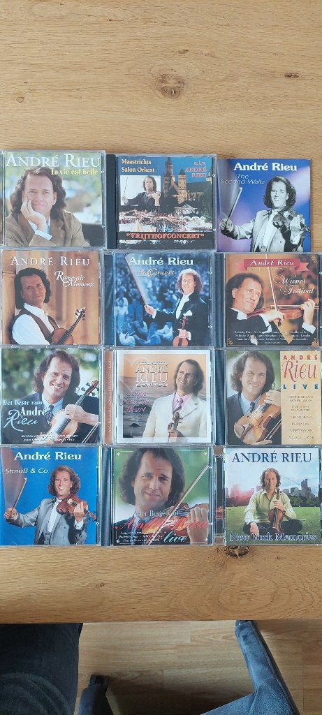 Verzameling Andre Rieu cd's, Ophalen of Verzenden, Classicisme, Gebruikt, Orkest of Ballet