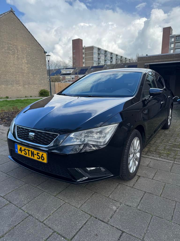 Seat Leon 1.4 TSI 90KW 2013 Zwart, Voorwielaandrijving, Euro 5, Stof, Zwart