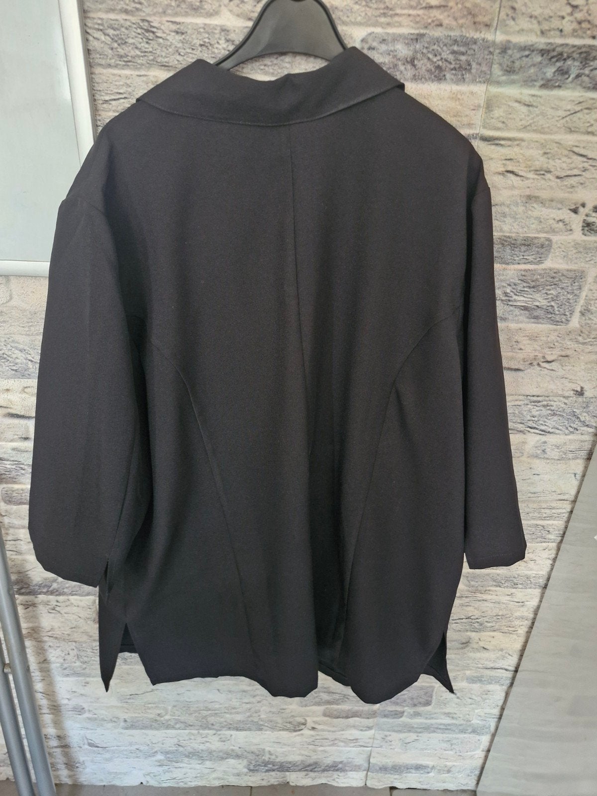 Zwarte nette blazer maat 50, Zwart, Onbekend, Ophalen of Verzenden, Zo goed als nieuw