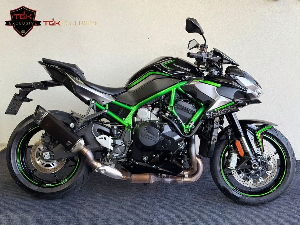 KAWASAKI Z H2 SUPERCHARGED BODIS TOPSTAAT ZH2 (Z1000 Z900), Motoren, 4 cilinders, Motorrijbewijs A, Bedrijf, Meer dan 35 kW