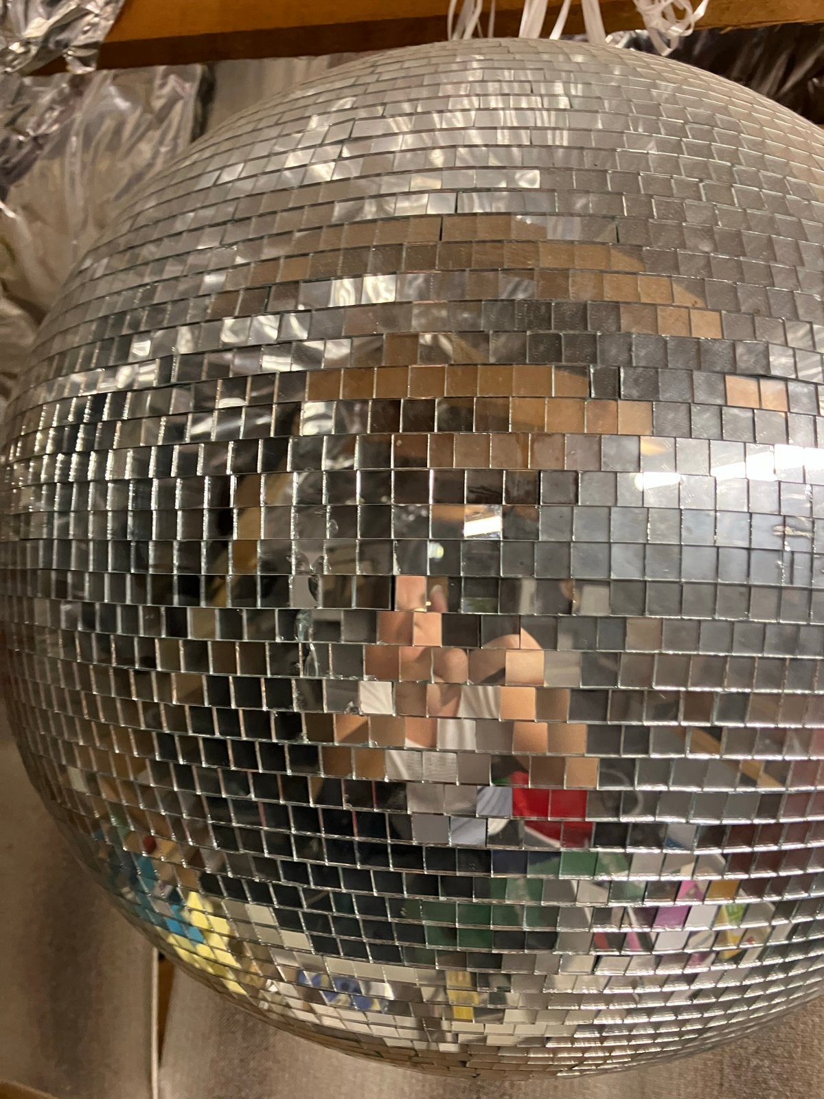 Grote Discobal - Diameter 45cm, Hobby en Vrije tijd, Ophalen, Gebruikt, Feestartikel