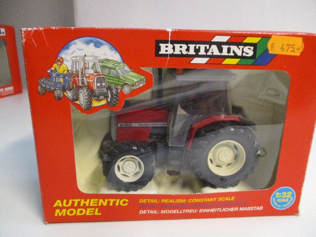 Britains Massey Ferguson 6180, Hobby en Vrije tijd, Ophalen of Verzenden, Zo goed als nieuw, Tractor of Landbouw, Britains